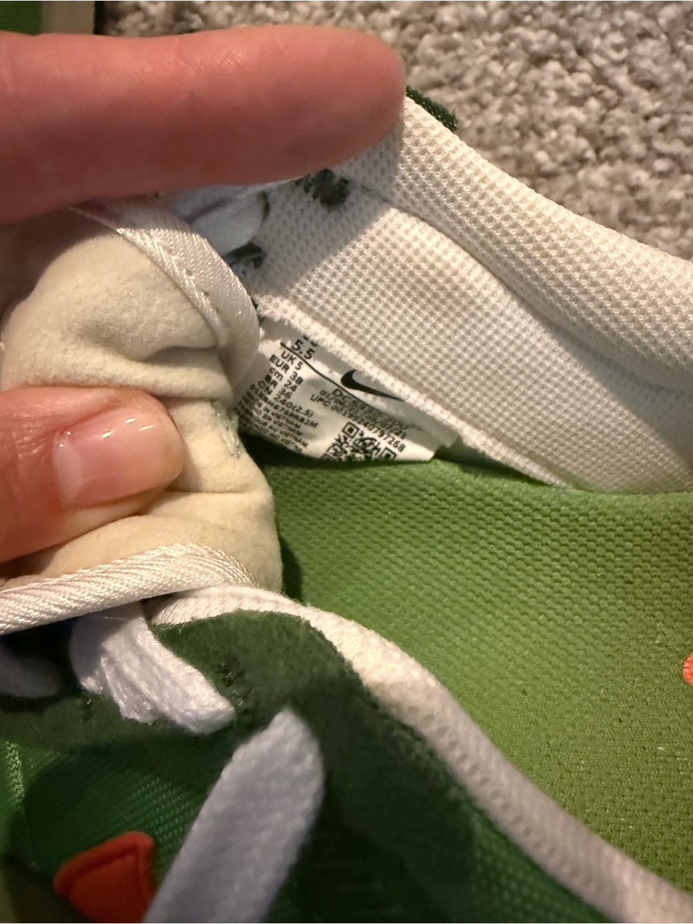 Nike Air Max Pre-Day Chlorophyll Size 7.5. - Picture 5 of 5
